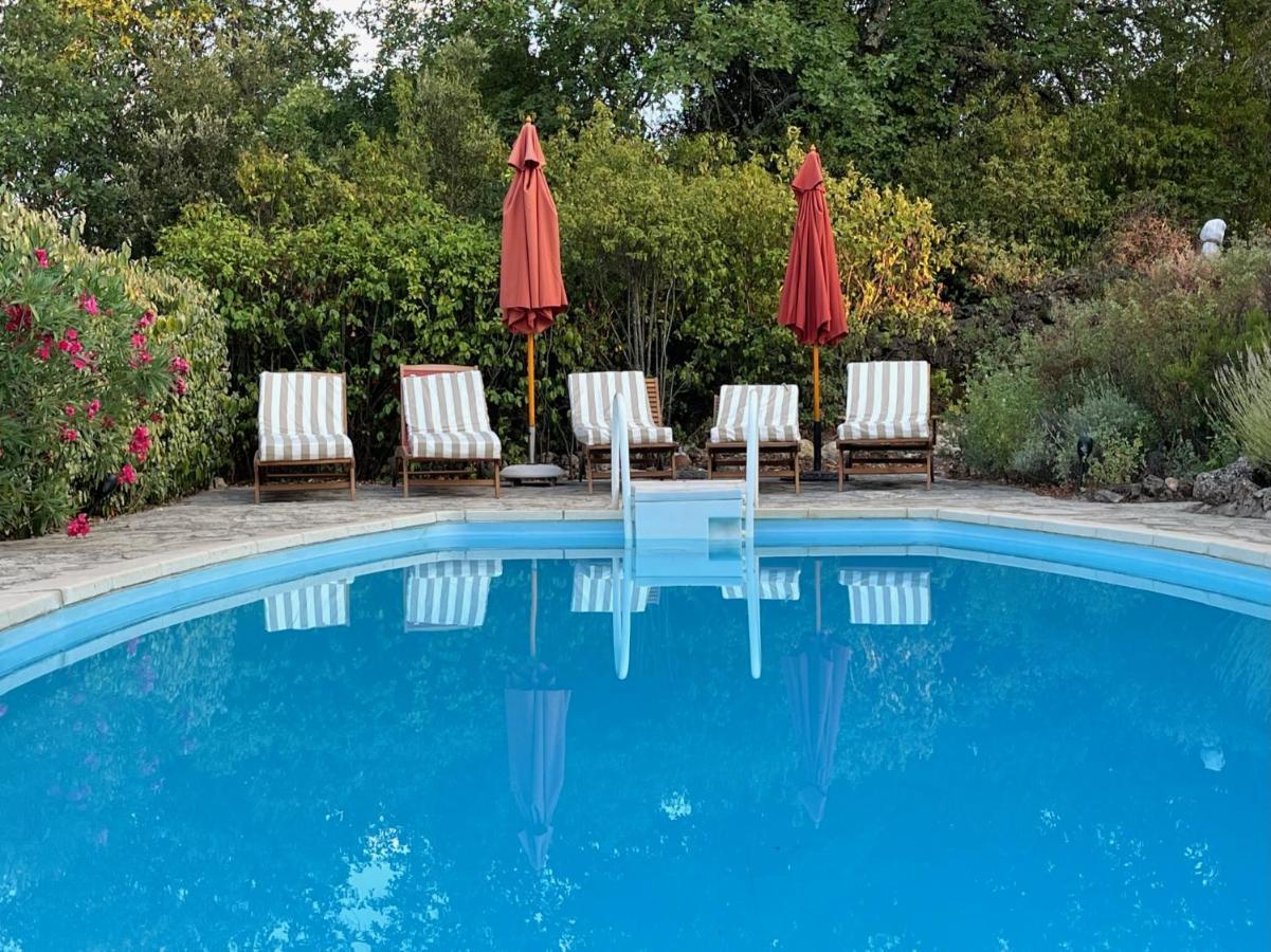 La Parenthese Du Var - Gite Avec Grande Terrasse Vue Sur Piscine Saint-Antonin-du-Var Bagian luar foto